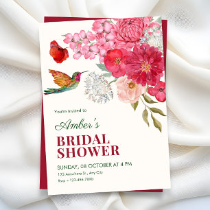 Invitation Mariage floral artistique