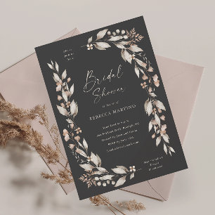 Invitation Mariage Floral Bohème Fleur de Champ Fête de Marié