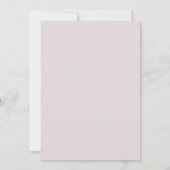 Invitation Mariage Floral Bohème Rose Eucalyptus (Dos)