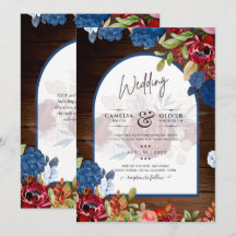 Mariage Floral Bourgogne Rustique