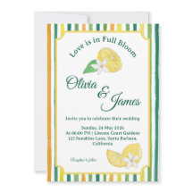 Mariage Floral Citron et Citron Vert Chic