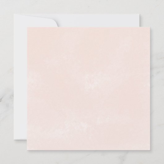 Invitation Mariage floral clair (Dos)