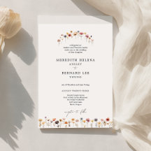Mariage floral coloré
