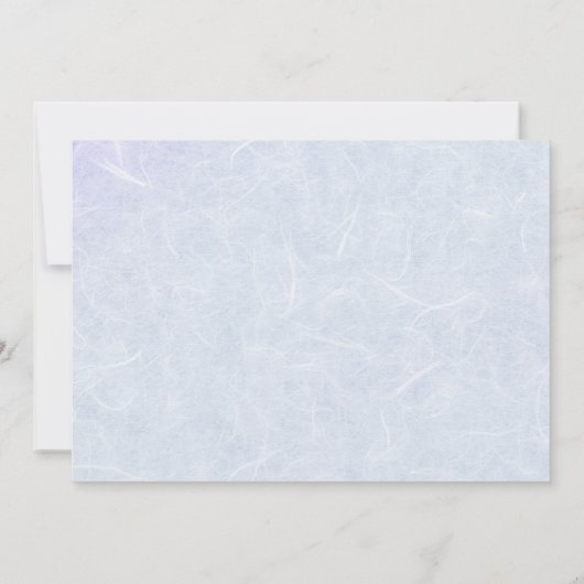 Invitation Mariage floral de chardon écossais (Dos)