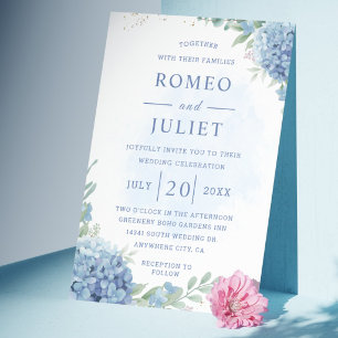 Invitation Mariage Floral de Jardin d'Été