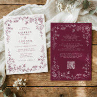 Mariage Floral Français Vin Bourguignon de Collect