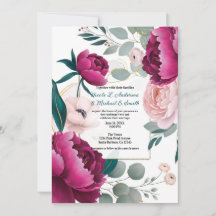 Mariage Floral Glam Jardin Eucalyptus Pivoine Rose