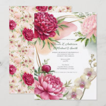 Mariage Floral Glam Jardin Pivoine & Orchidée
