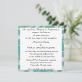 Invitation Mariage floral hawaïen (Debout devant)