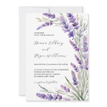 Mariage Floral Lavande Rustique