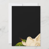 Invitation Mariage floral Moody Garden (Dos)