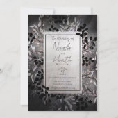 Invitation Mariage floral Pearly Opalescent (Devant)