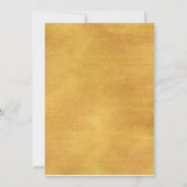 Invitation Mariage Floral Rose or rose rose Pony (Dos)