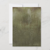 Invitation Mariage floral Rustique en fleurs de cerisier 4,5  (Dos)