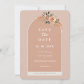 Invitation Mariage floral simple (Devant)