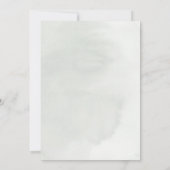 Invitation Mariage floral tropical du roi blanc Protea Orchid (Dos)