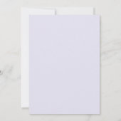 Invitation Mariage Floral Vibrant Corail (Dos)