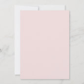 Invitation Mariage Floral Violet Bleu (Dos)
