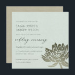 Invitation Mariage FLOTUS D'ARGENT BLEU DE PÂLE GLAMOREUX<br><div class="desc">Si vous avez besoin d'une personnalisation ou d'autres éléments correspondants,  n'hésitez pas à me contacter à l'adresse yellowfebstudio@gmail.com</div>