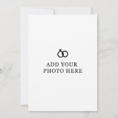 Invitation Mariage forestier (Dos)