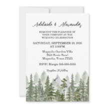 Mariage forestier de bois vert