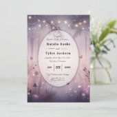 Invitation Mariage forestier Ethereal Fairy (Debout devant)