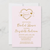 Invitation Mariage Forever Hearts Fête de mariage (Devant)