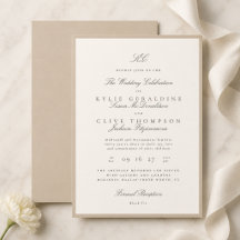 Mariage Formel Champagne Taupe