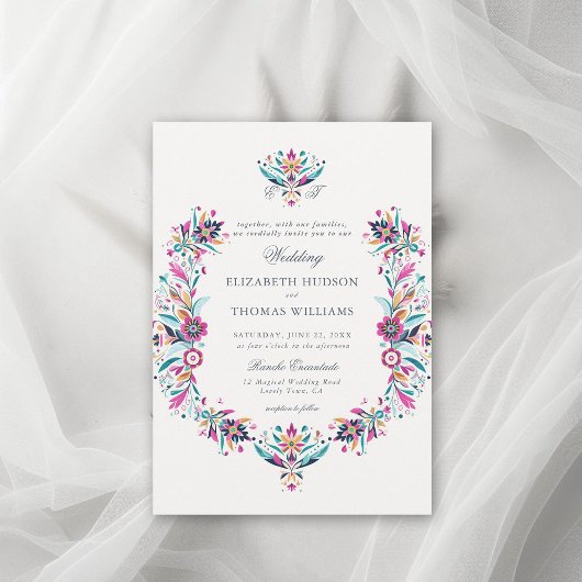 Invitation Mariage Formel Cimier Rancho Mexicain