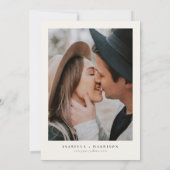 Invitation MARIAGE FURTIF DANS LE GARDEN OF THE GODS Mountain (Dos)