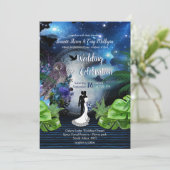 Invitation Mariage Galaxy Portal (Debout devant)