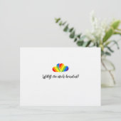 Invitation mariage gay propositions (Debout devant)