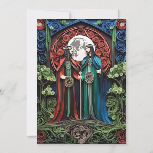 Invitation Mariage gay RSVP (Devant)