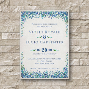 Invitation Mariage Geek de jeu vidéo
