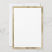 Invitation Mariage géométrique de parties scintillant bleu ma (Dos)