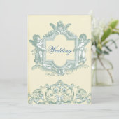 Invitation Mariage Georgiana (Crème) (Debout devant)