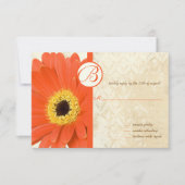 Invitation Mariage Gerber Vintage déprimé invite (Devant)