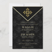 Invitation Mariage Glam du soir (Devant)