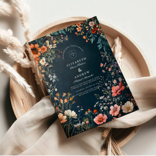 Invitation Mariage gothique romantique