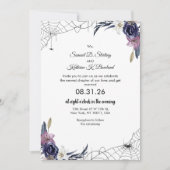 Invitation Mariage Halloween (Devant)