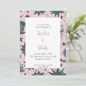 Invitation Mariage Harmonie Céleste (Debout devant)