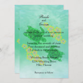 Invitation Mariage hawaïen de Honu (Devant / Derrière)