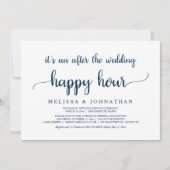 Invitation Mariage heureux pour toujours Fuite heureuse en (Devant)