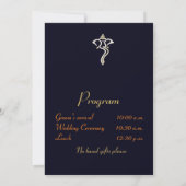 Invitation Mariage hindou de Paisley Paisley (Dos)