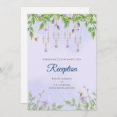 Invitation Mariage hindou numérique indien (Devant / Derrière)