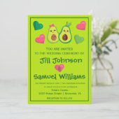 Invitation Mariage Hipster d'Avocado (Debout devant)