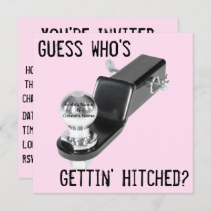 Invitation - Mariage - "Hitched"