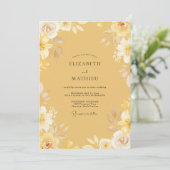 Invitation Mariage Honey Petal (Debout devant)