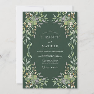 Invitation Mariage Hunter Leafy