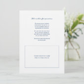 Invitation Mariage Illustré de Montagne Rustique (Debout devant)